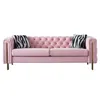 Streamdale Furniture Streamdale Chesterfield Modern Tufted Velvet Living Room Sofa