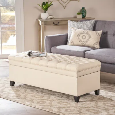 Streamdale Furniture Streamdale Chic Storage Ottoman Style