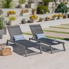 Streamdale Furniture Streamdale Classic Aluminum Chaise Lounges: Adjustable Comfort For Outdoor Relaxation