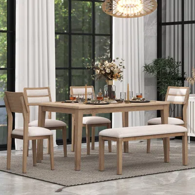 Streamdale Furniture Streamdale Classic And Traditional Style 6 - Piece Dining Set