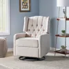 Streamdale Furniture Streamdale Classic Design, Manual Recliner Chair With 360-degree Swivel