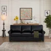 Streamdale Furniture Streamdale Classic Living Room Nails Sofa Faux Leather