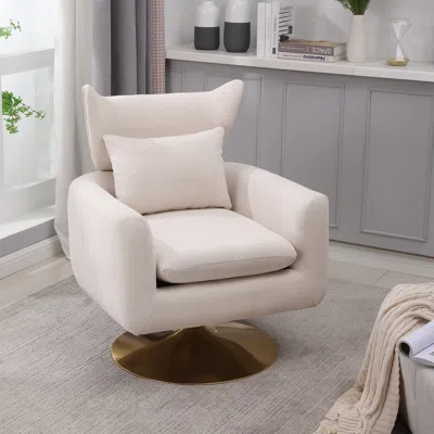 Streamdale Furniture Streamdale Classic Mid-century 360-degree Swivel Accent Chair
