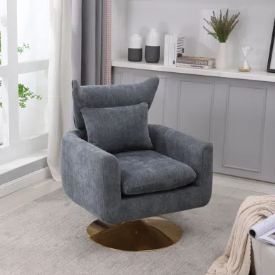 Streamdale Furniture Streamdale Classic Mid-century 360-degree Swivel Accent Chair