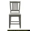 Streamdale Furniture Streamdale Classic Style Upholstered Wooden Chairs - 2 Piece Set