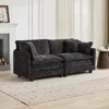 Streamdale Furniture Streamdale Cloud Couch: Ultimate Comfort Chenille Sofa With Ergonomic Support