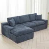 Streamdale Furniture Streamdale Cloud Sectional Sofa 107.9" Blue