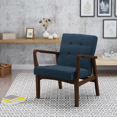 Streamdale Furniture Streamdale Club Chair In Blue