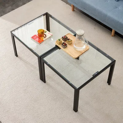 Streamdale Furniture Streamdale Coffee Table Set Of 2
