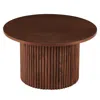 Streamdale Furniture Streamdale Coffee Table With Metal Base (27.56")