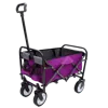 Streamdale Furniture Streamdale Collapsible Wagon Cart With Strapping System - Purple