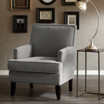 Streamdale Furniture Streamdale Colton Chair For Home Or Office Use In Gray