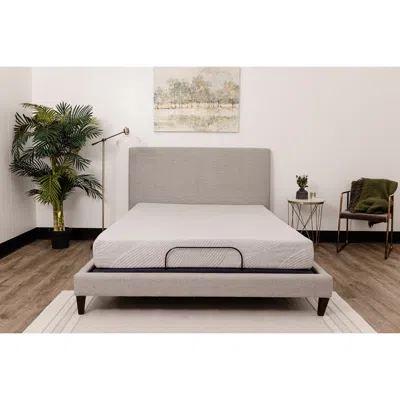 Streamdale Furniture Streamdale Comfort Series King Firm Gel Memory Foam Tight Top 8 Inch Mattress In White