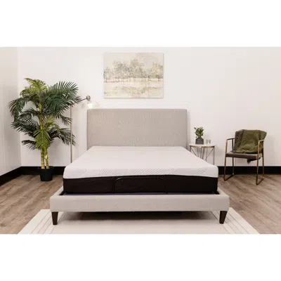Streamdale Furniture Streamdale Comfort Series King Soft Gel Memory Foam Tight Top 12 Inch Mattress In Neutral