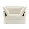 Streamdale Furniture Streamdale Comfortable Slipcover Armchair With Back Cushion And Toss Pillows