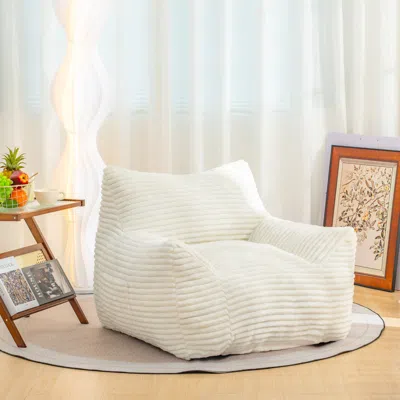 Streamdale Furniture Streamdale Comfy Bean Bag Chair, Armrests, Oversized Lazy Floor Sofa