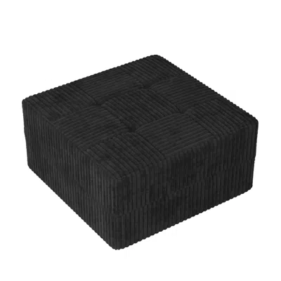 Streamdale Furniture Streamdale Comfy Compressed Ottoman Couch, Sleeper Sofa For Living Room