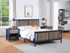 Streamdale Furniture Streamdale Connelly Full Bed Midnight Vintage Walnut