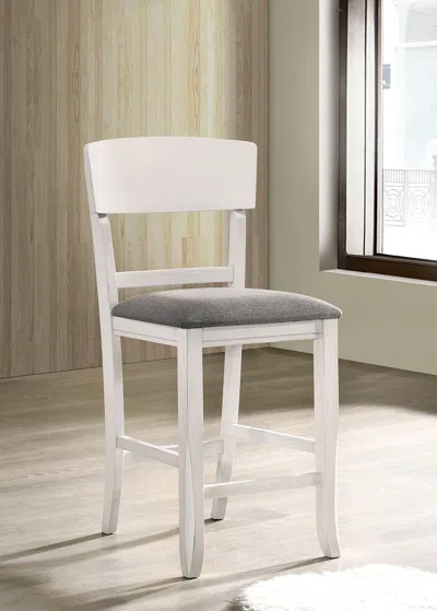 Streamdale Furniture Streamdale Contemporary Dining Room Counter Height Chairs Set Of 2 Chairs Only