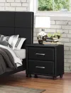 Streamdale Furniture Streamdale Contemporary Durable Pu Leather Covering 1 Piece Nightstand
