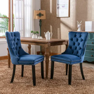 Streamdale Furniture Streamdale Contemporary Flax Upholstered Dining Chair Set