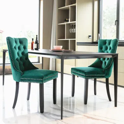 Streamdale Furniture Streamdale Contemporary Flax Upholstered Dining Chair Set