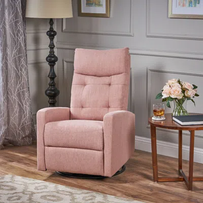 Streamdale Furniture Streamdale Contemporary Push-back Recliner With Glide & Swivel For Cozy Relaxation