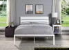 Streamdale Furniture Streamdale Contemporary Queen Bed 1 Piece Casual Style Metal Bed Bedroom