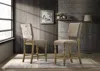 Streamdale Furniture Streamdale Contemporary Rustic Counter Height Dining Chair Set In Driftwood Finish - Set Of 2