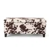 Streamdale Furniture Streamdale Contemporary Velvet Storage Ottoman With Ample Storage