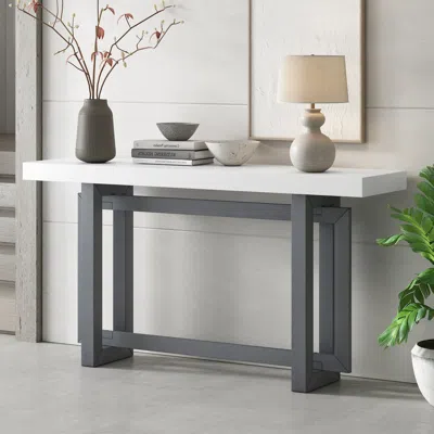 Streamdale Furniture Streamdale Contemporary Wood Top Console Table (extra Long)