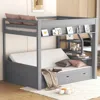 Streamdale Furniture Streamdale Convertible Bunk Bed With Storage