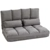 Streamdale Furniture Streamdale Convertible Floor Sofa Chair With 2 Pillows