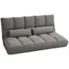 Streamdale Furniture Streamdale Convertible Floor Sofa Chair With 2 Pillows
