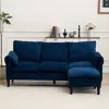 Streamdale Furniture Streamdale Convertible L-shaped Sofa With Storage - Blue