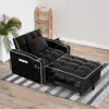 Streamdale Furniture Streamdale Convertible Sleeper Chair Sofa Bed Adjustable Pull Out Sleeper Chair Bed Multi-pockets Fo