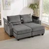 Streamdale Furniture Streamdale Convertible Sleeper Sofa With Usb & Storage