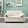 Streamdale Furniture Streamdale Convertible Sofa Bed With 2 Pillows (beige, Black, Pink, Gray)