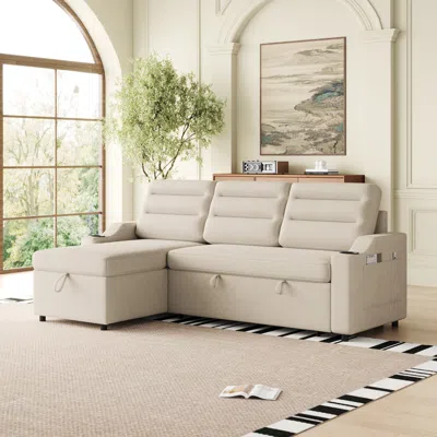 Streamdale Furniture Streamdale Convertible Sofa Bed With Storage