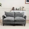 Streamdale Furniture Streamdale Convertible U-shaped Sofa With Storage & Footstools (gray)