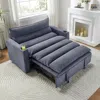 Streamdale Furniture Streamdale Convertible Velvet Sofa Bed - 3-in-1 Sleeper Couch