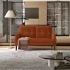 Streamdale Furniture Streamdale Corduroy Double Sofa - Living Room/bedroom In Brown