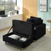 Streamdale Furniture Streamdale Corduroy Sofa Set With Footstool & Storage