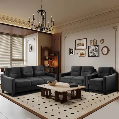 Streamdale Furniture Streamdale Couch Comfortable Sectional Couches Set 1+2+3