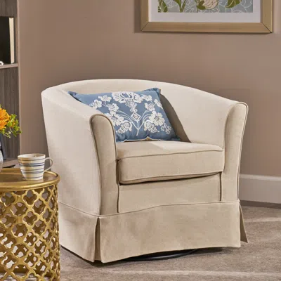 Streamdale Furniture Streamdale Cozy And Swiveling Accent Chair For Relaxation And Home Entertainment