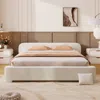 Streamdale Furniture Streamdale Cozy Bounce Upholstered Bed - A Dreamy Addition To Your Bedroom, Full