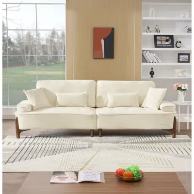 Streamdale Furniture Streamdale Cozy Deep-seated Sofa With Pillow