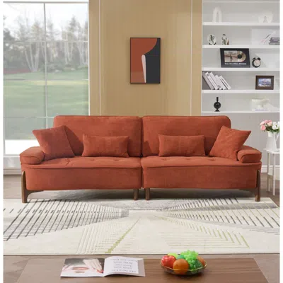 Streamdale Furniture Streamdale Cozy Deep-seated Sofa With Pillow