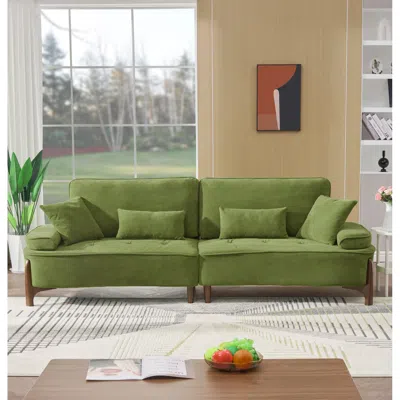 Streamdale Furniture Streamdale Cozy Deep-seated Sofa With Pillow (103")