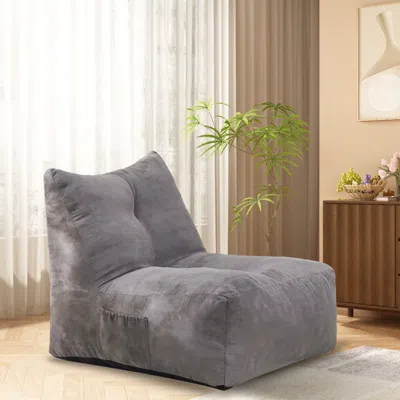Streamdale Furniture Streamdale Cozy Inflatable Bean Bag Chair With High-density Foam For Comfort